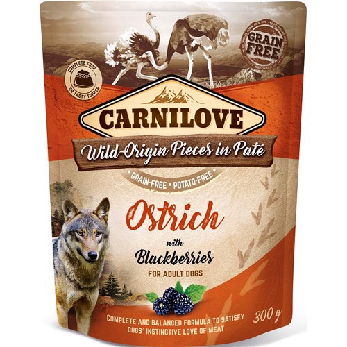 Carnilove Pouch Pate Med Struds 300g