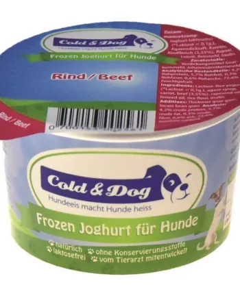 Cold   Dog Hundeis Med Oksekød