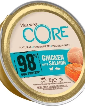 Core Paté 98  Chicken And Salmon  12   85g