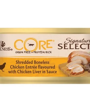 Core Shredded Boneless Chicken Liver Entree Dåsemad  24   79g