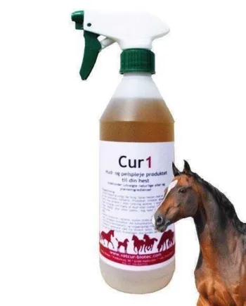 Cur1 Hudpleje Til Hest  Hund Og Kat Til Hudproblemer Og Sår