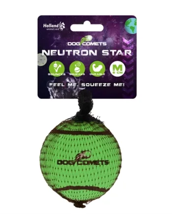 Dog Comets Tennisbold Green  Medium