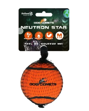 Dog Comets Tennisbold Orange  Medium