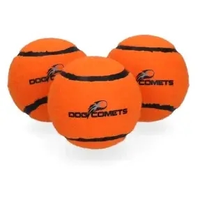 Dog Comets Tennisbolde Orange    Stk Small
