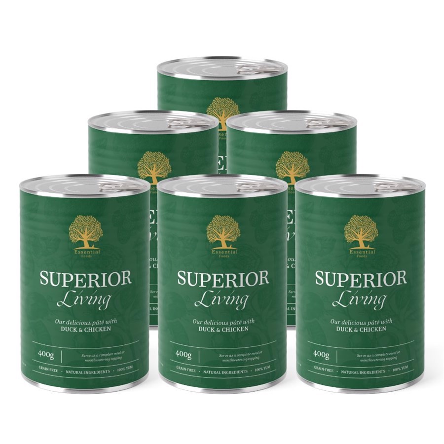 Essential Superior Living Paté 400g Stk