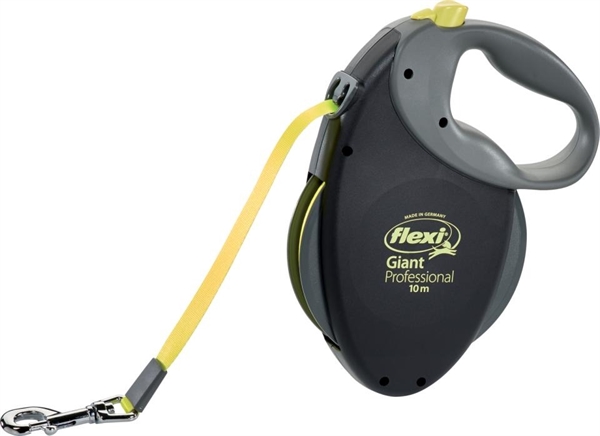 Flexi Neon Giant Bånd Line Neon Gul Large 10m Max 50kg