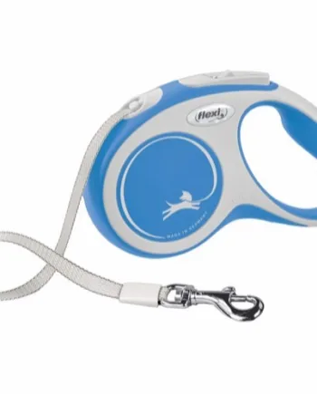 Flexi New Comfort  Bånd Line  Blå  5m  Max 15 Kg