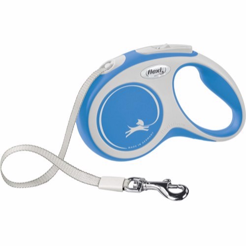 Flexi New Comfort Bånd Line Blå 5m Max 15 Kg