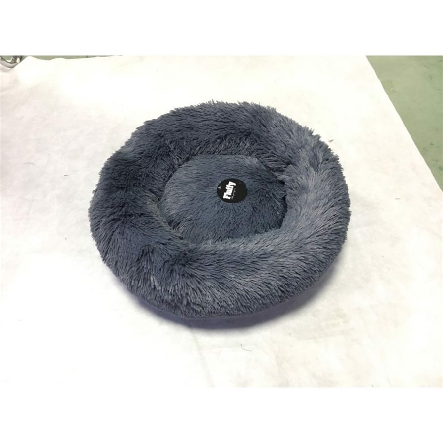 Fluffy Hundeseng Koksgrå Small 59 59 Cm