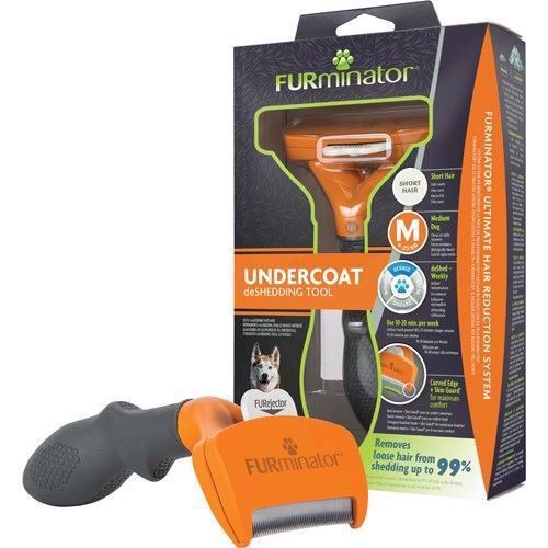 Furminator Deshedding Strigle Kort Hår Medium