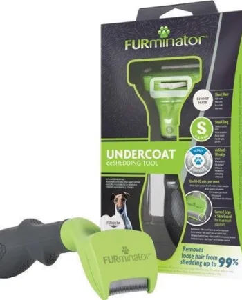 Furminator Deshedding Strigle  Kort Hår  Small