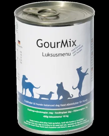Gourmix Luksus Dåsemad Med Kallun  Hund  400g