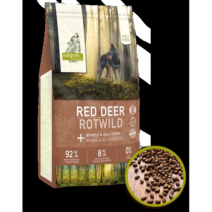 Isegrim Adult Forest Tørfoder Red Deer 12 Kg