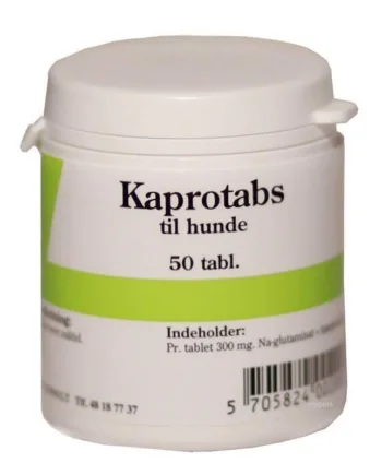 Kaprotabs Mod Afføring Spisning  50 Tabletter