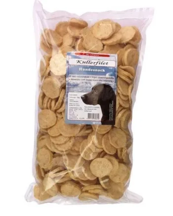 Kullerfilet Chips Tørret Fiskesnack Storkøb  1kg