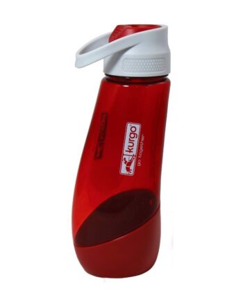 Kurgo Gourd H2o 2i1 Flaske  Rød