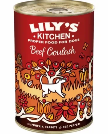 Lilys Kitchen Dåsemad Beef Goulash  400g