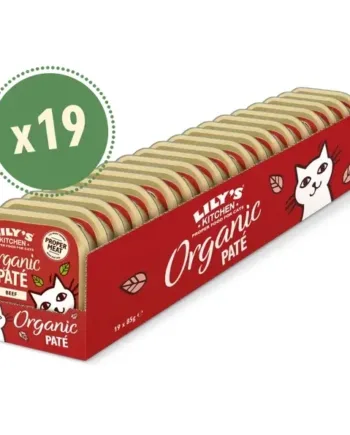 Lilys Kitchen Paté Cat Organic Beef  19x85g