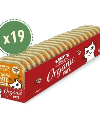 Lilys Kitchen Paté Cat Organic Chicken  19x85g