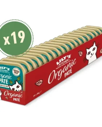 Lilys Kitchen Paté Cat Organic Fish  19x85g