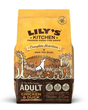 Lilys Kitchen Tørfoder Adult Chicken   Duck    Kg