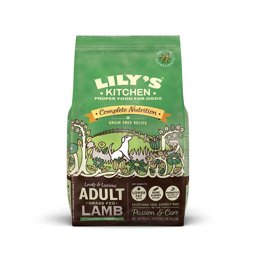 Lilys Kitchen Tørfoder Adult Lamb Kg