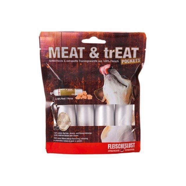 Meat Treat Pocket Med Hest 40g