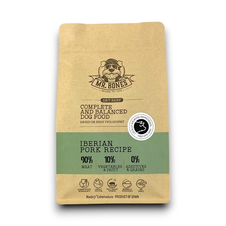 Mr Bones Dry Barf Iberian Pork Recipe 450g