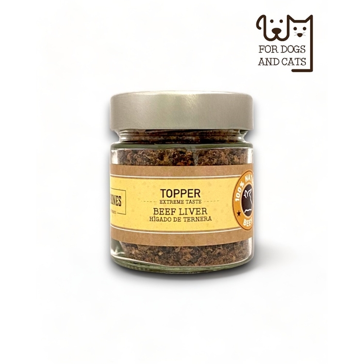 Mr Bones Toppers Veal Liver 100g