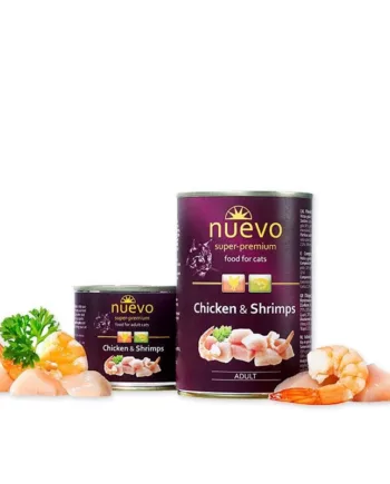 Nuevo Vådfoder Kat  Chicken   Schrimps  400g