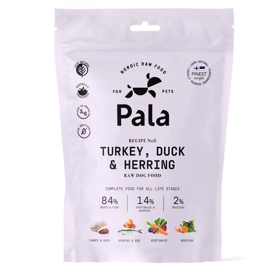 Pala Dog Food Turkey Duck Herring 400g