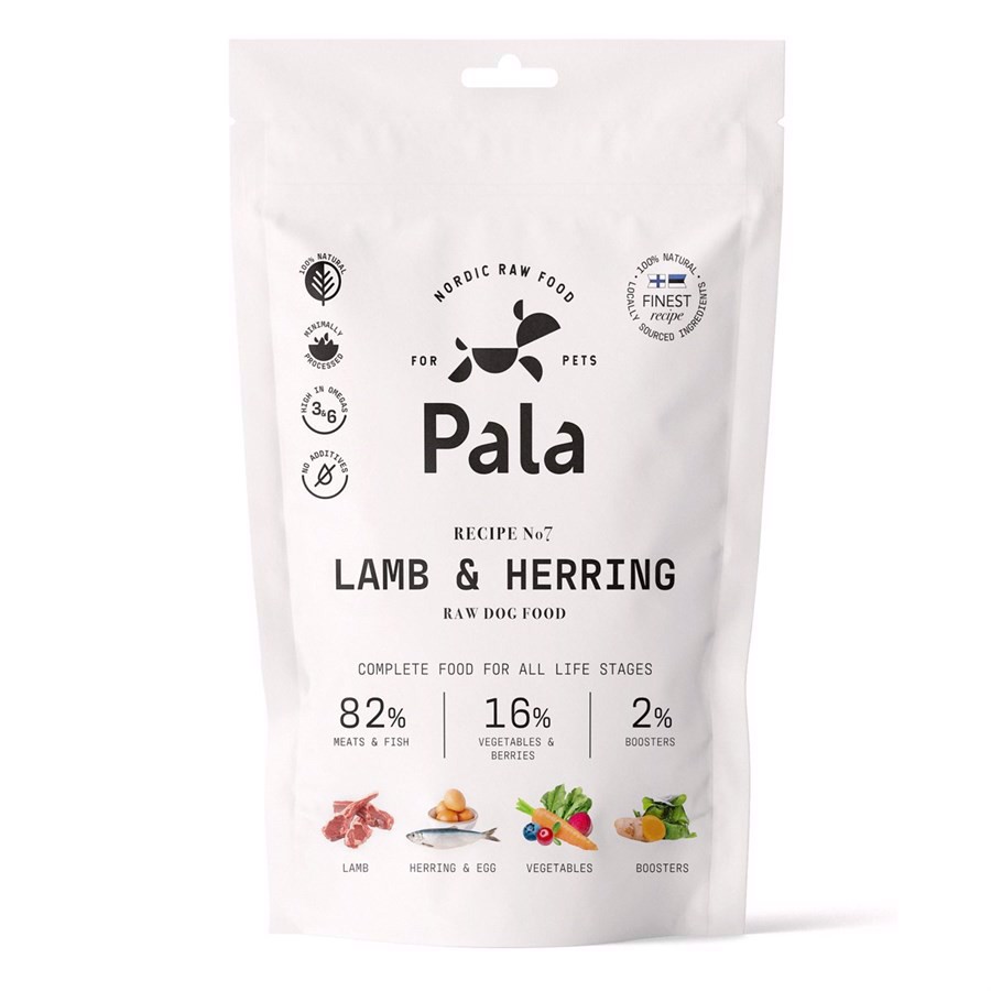 Pala Raw Dog Food Lamb Herring 100g