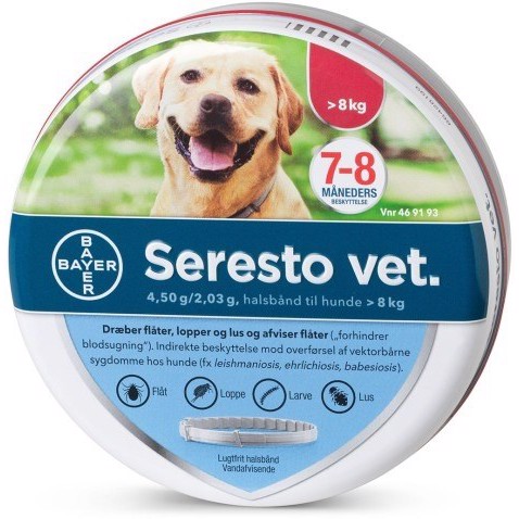 Seresto Vet Loppehalsbånd Til Hunde Over Kg