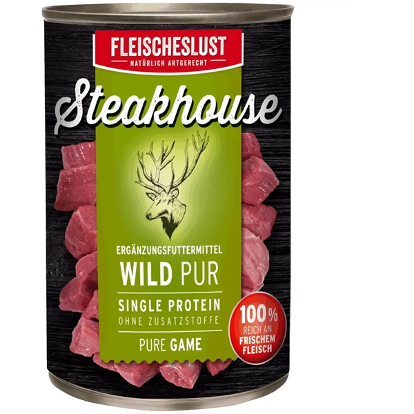 Steakhouse Pure Vildt Dåsemad 800g