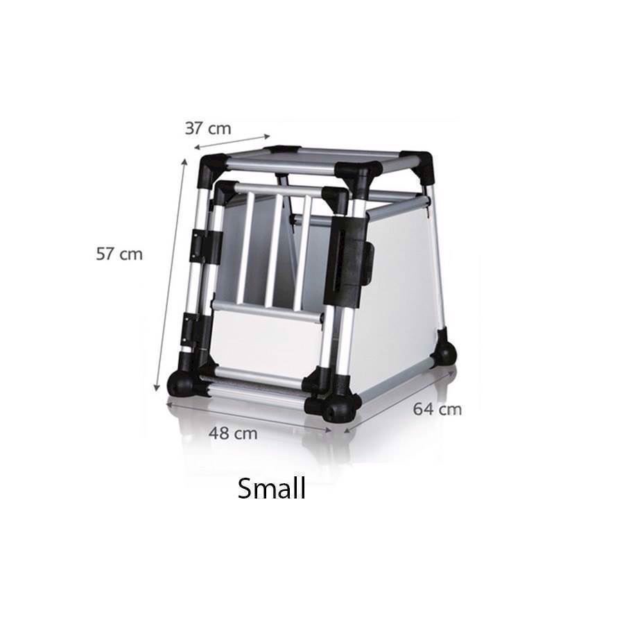Transportbur Til Hunde  Aluminum  48    57    64 Cm