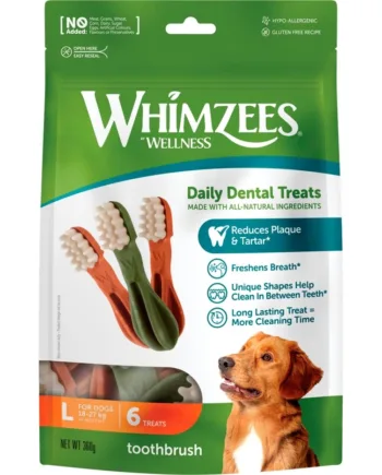 Whimzees Toothbrush Star      Stk  360g