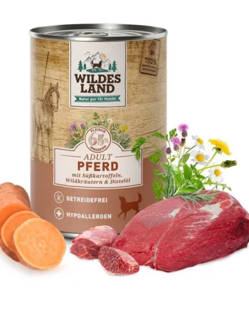 Wildes Land Classic Hest Dåsemad  400g