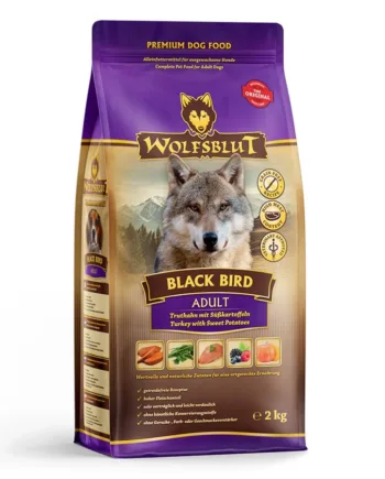 Wolfsblut Black Bird Adult Med Kalkun    Kg