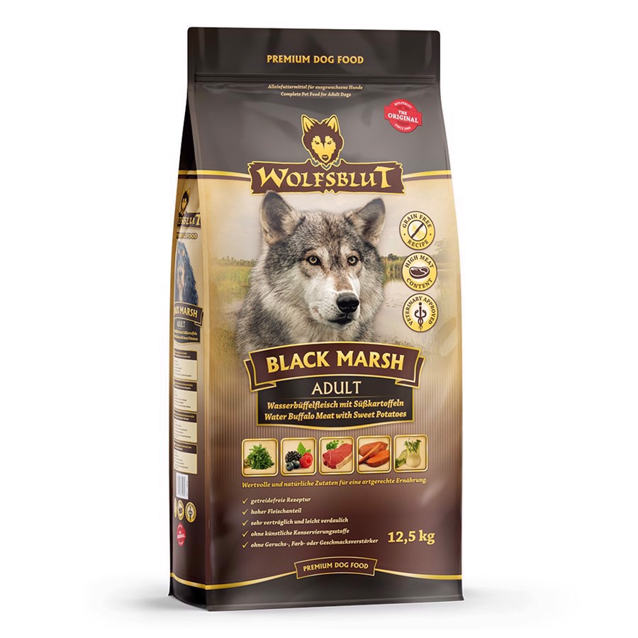 Wolfsblut Black Marsh Adult Hundefoder 12 Kg