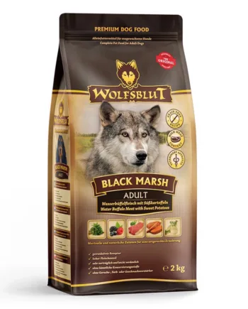 Wolfsblut Black Marsh Adult Hundefoder    Kg