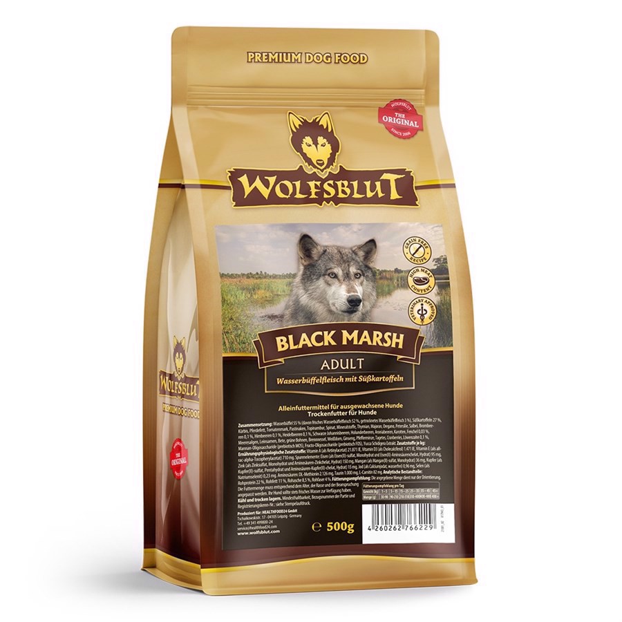Wolfsblut Black Marsh Adult Smagsprøve 400g