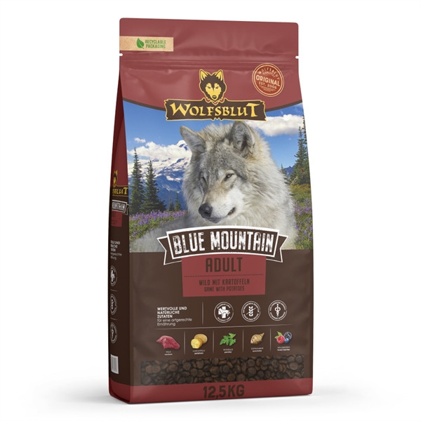 Wolfsblut Blue Mountain Adult Med Vildt 12 Kg