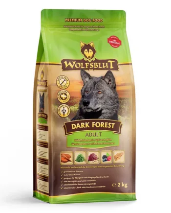 Wolfsblut Dark Forest Adult Med Vildt    Kg