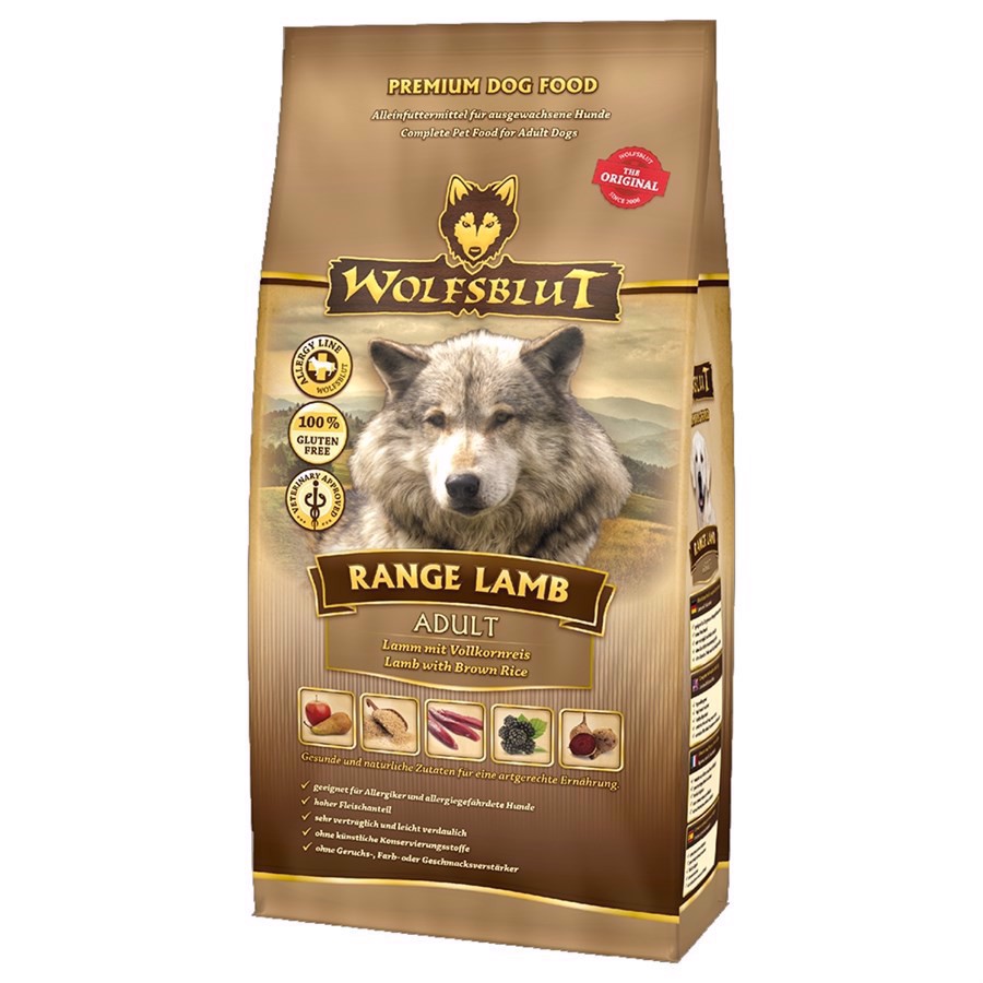 Wolfsblut Range Lamb Adult Smagsprøve 400g