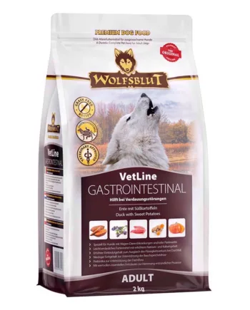 Wolfsblut Vetline Gastrointestinal Til Fordøjelsesproblematikker    Kg