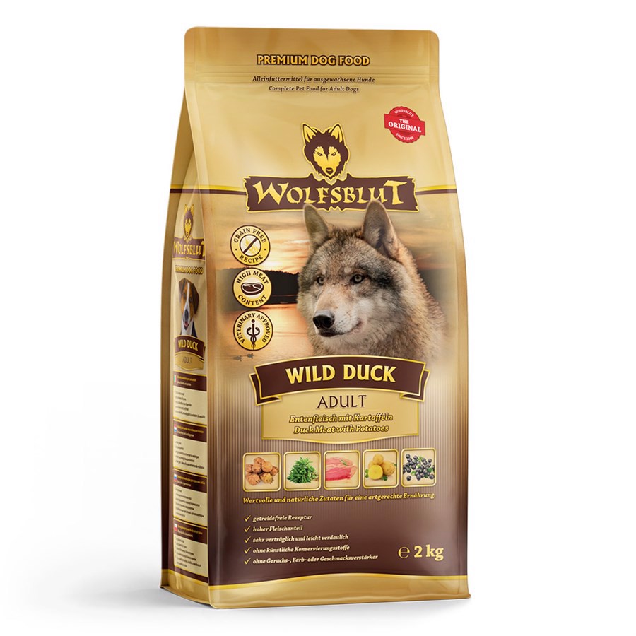 Wolfsblut Wild Duck Adult Med And Kg