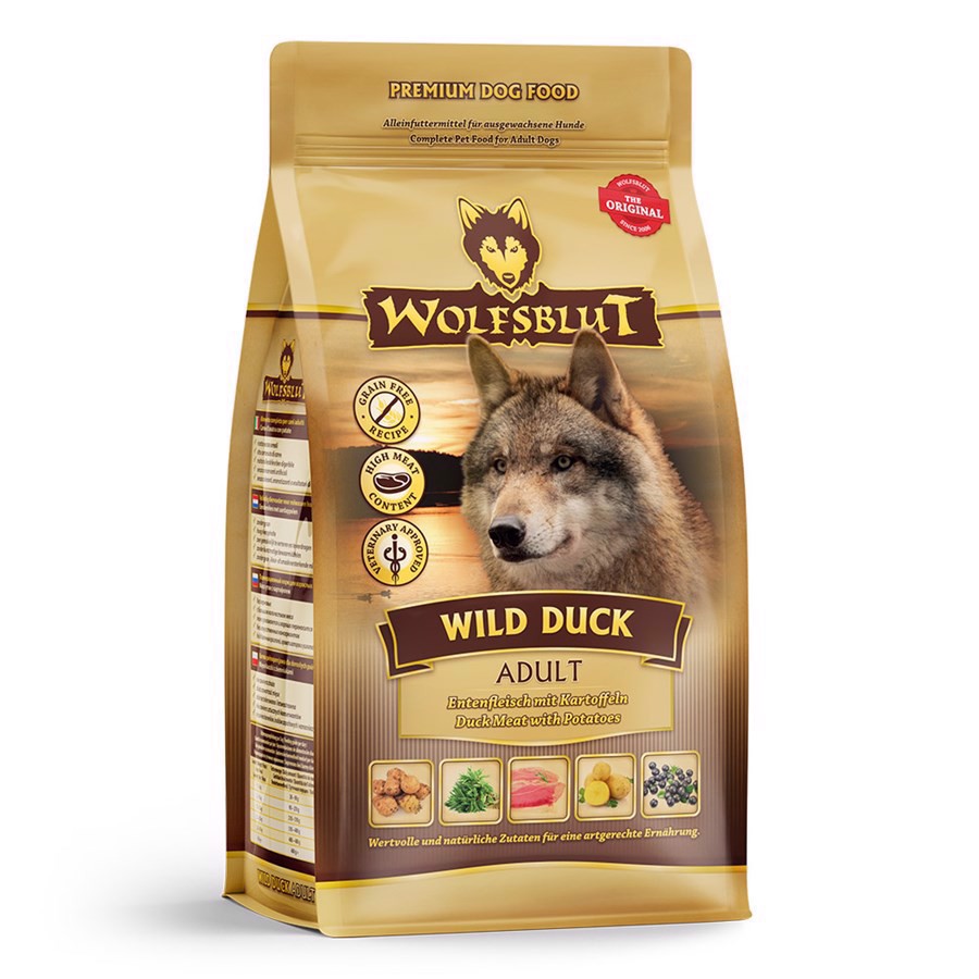 Wolfsblut Wild Duck Adult Smagsprøve 400g