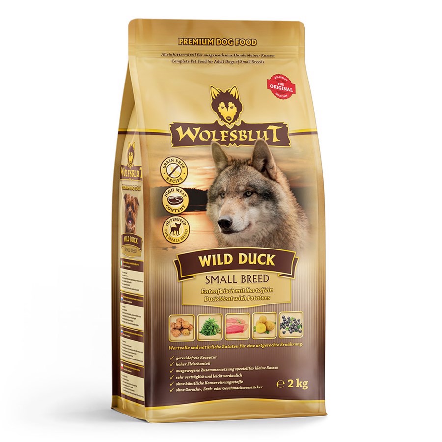 Wolfsblut Wild Duck Adult Small Breed Kg