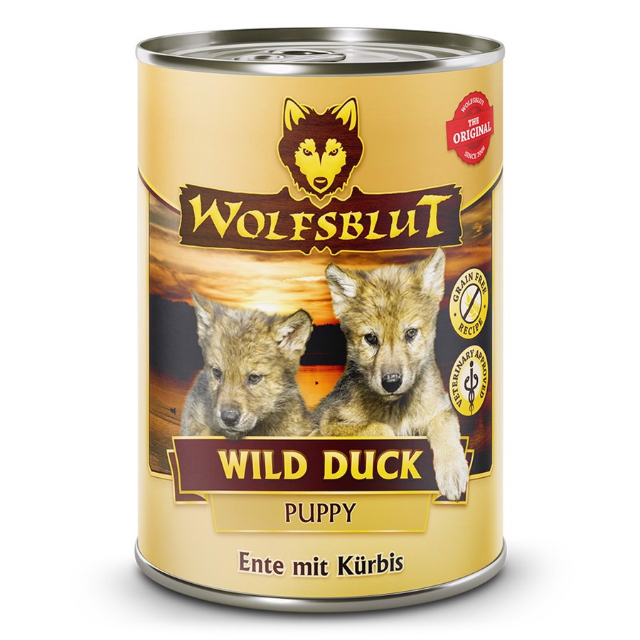 Wolfsblut Wild Duck Puppy Dåsemad 395 Gr