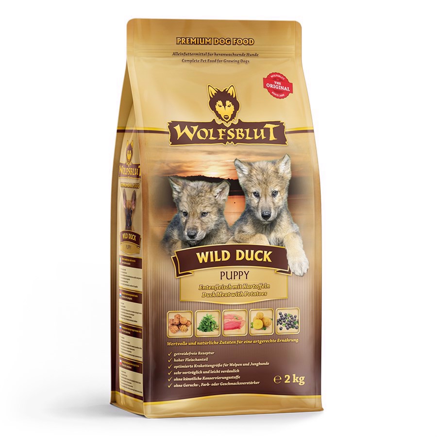 Wolfsblut Wild Duck Puppy Med And Kg